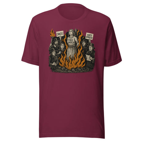 Free Speech Witch Hunt Halloween Shirt