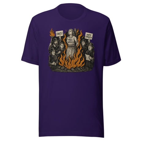 Free Speech Witch Hunt Halloween Shirt