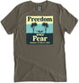 Freedom Over Fear Summer Of Liberty 2023 Shirt by Libertarian Country