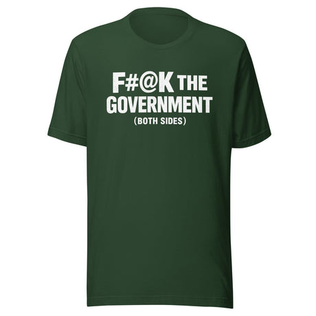 Fuck The Government Both Sides Shirt