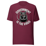 Government Is The Virus Shirt