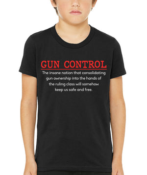 Gun Control Youth Shirt
