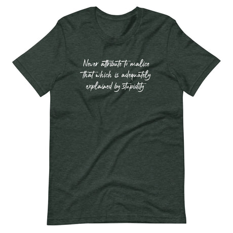Hanlon's Razor Shirt