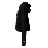 I Break Chains Not Nails Women's Crop Hoodie