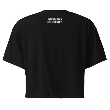 I Break Chains Not Nails Women's Crop Top
