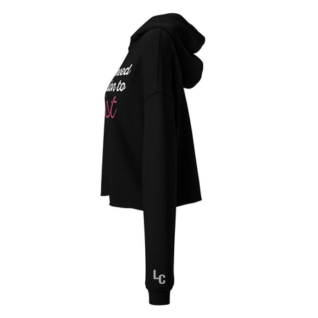 I Don't Need Permission To Exist Women's Crop Hoodie