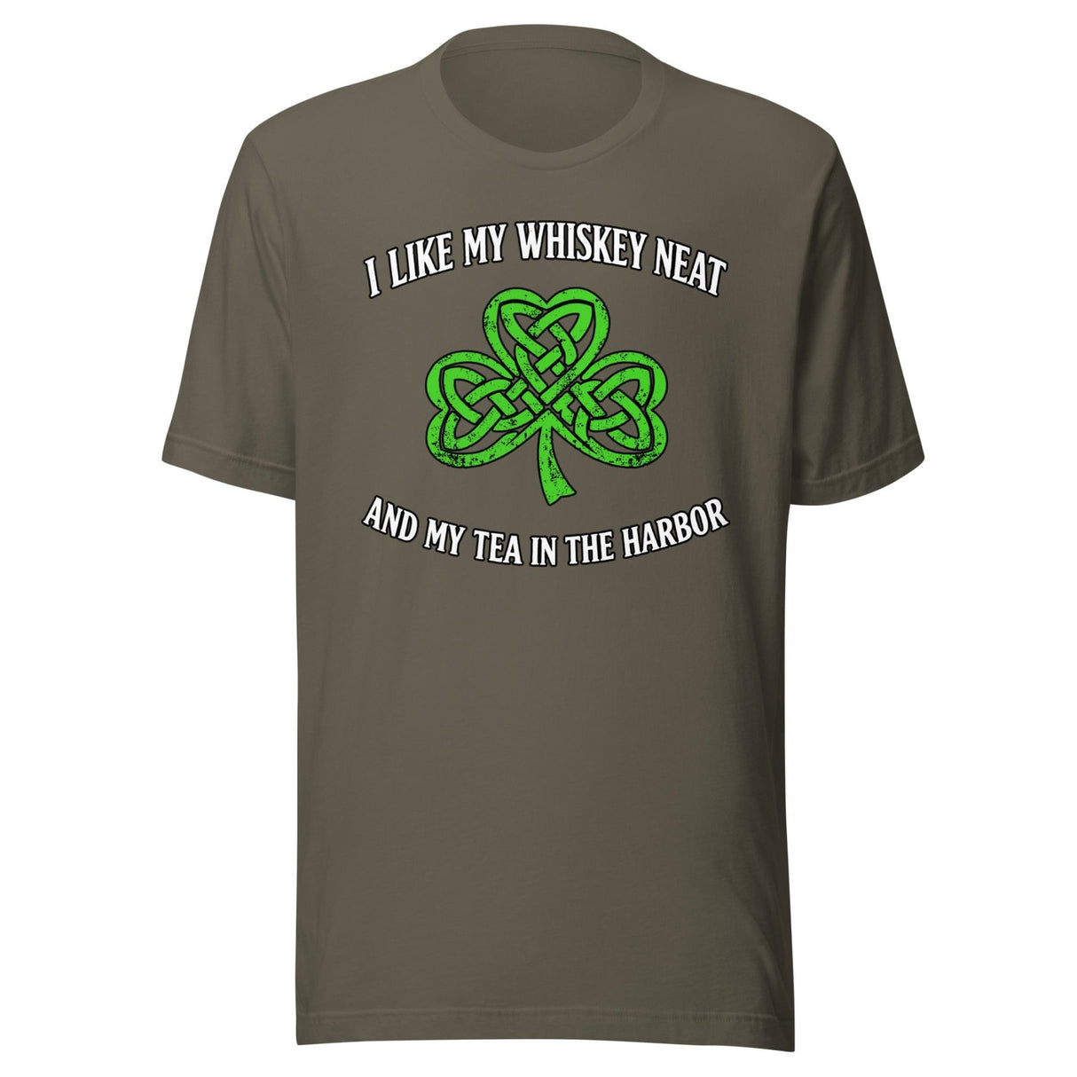 I Like My Whiskey Neat And My Tea In The Harbor Shirt