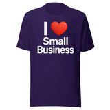 I Love Small Business Shirt