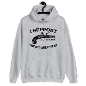 I Support The Second Amendment Hoodie