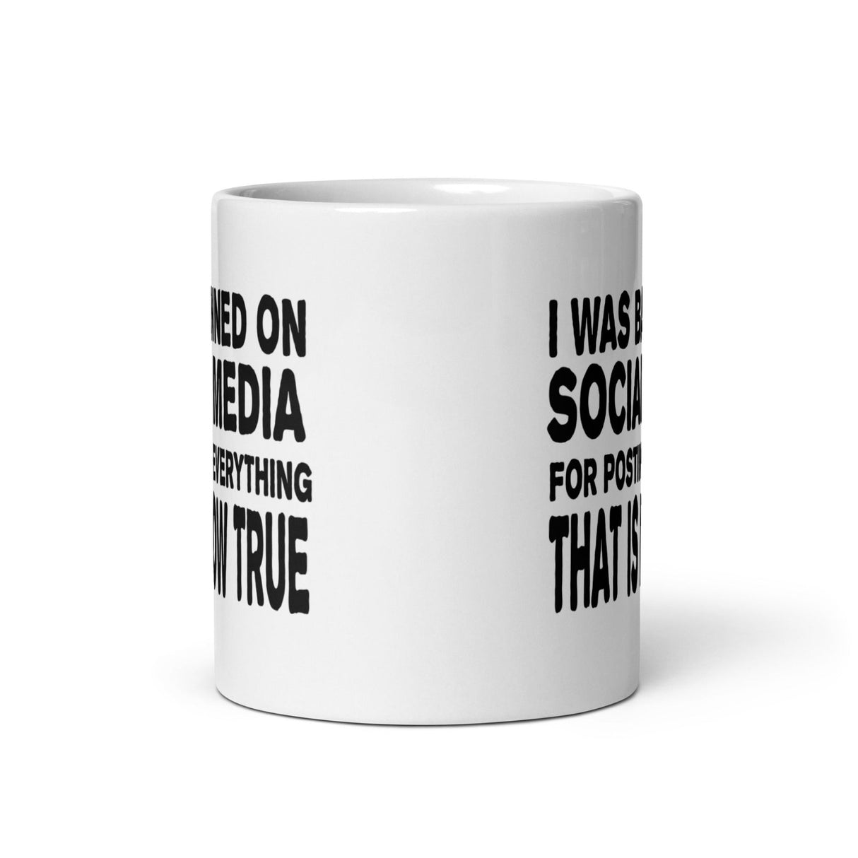I Was Banned On Social Media Coffee Mug