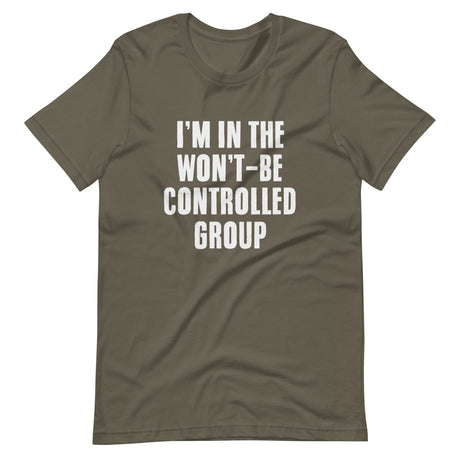 I'm In The Won't Be Controlled Group Shirt