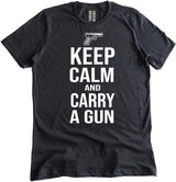 Keep Calm and Carry a Gun Shirt