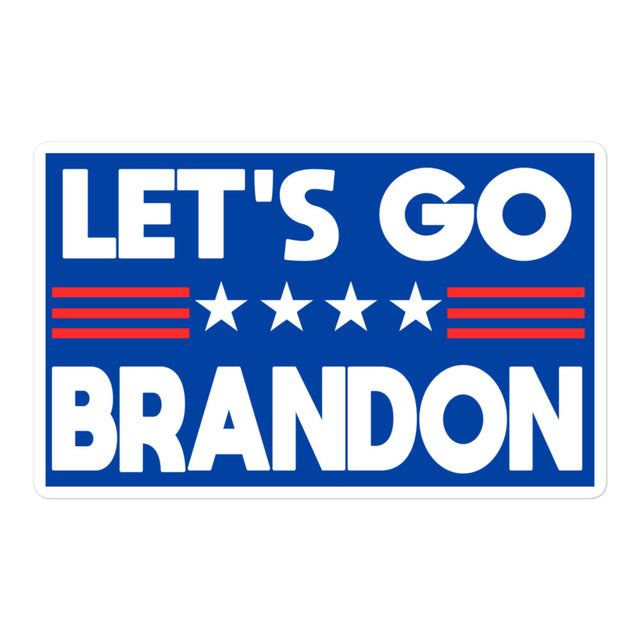 Let's Go Brandon Sticker - Libertarian Country