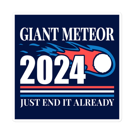 Giant Meteor 2024 Sticker