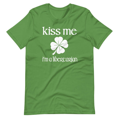 Kiss Me I'm a Libertarian Shirt