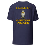 Legalize Recreational Nukes Back Print Shirt