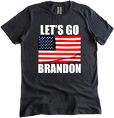 Let's Go Brandon American Flag Shirt