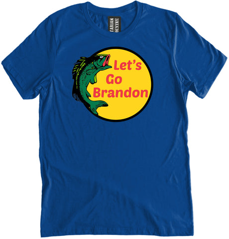 Let's Go Brandon Bass Fishing Shirt by Libertarian Country