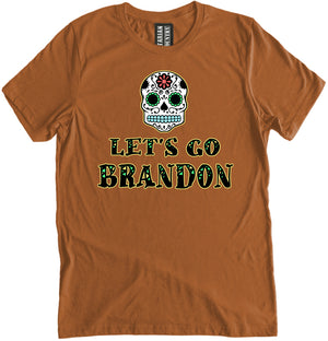 Let's Go Brandon Day of The Dead Shirt