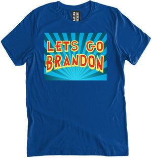 Let's Go Brandon Cartoon Shirt - Libertarian Country