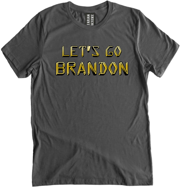 Let's Go Brandon Gold Bars Shirt