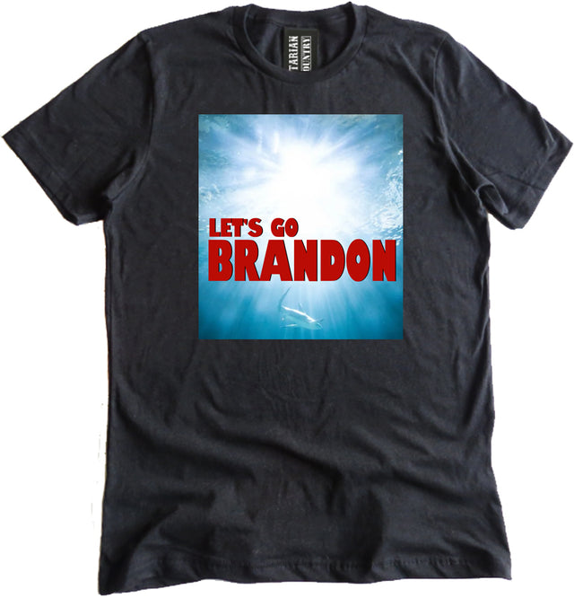 Let's Go Brandon Shark Shirt by Libertarian Country