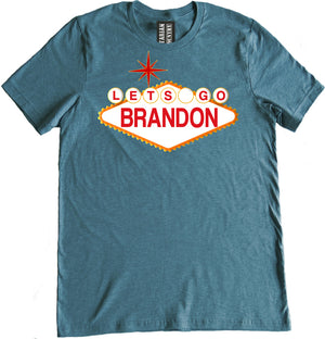 Let's Go Brandon Las Vegas Shirt by Libertarian Country