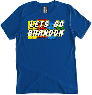 Let's Go Brandon Toy Blocks Shirt by Libertarian Country