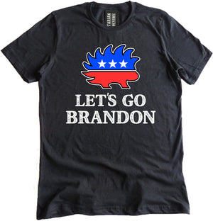 Let's Go Brandon Libertarian Porcupine Shirt