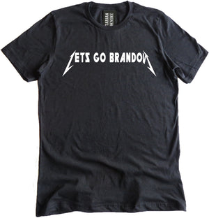 Let's Go Brandon Heavy Metal Shirt by Libertarian Country