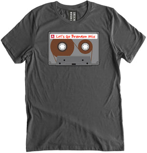 Let's Go Brandon Mix Tape Shirt by Libertarian Country