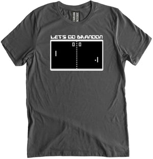 Let's Go Brandon Table Tennis Shirt by Libertarian Country