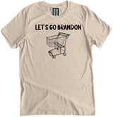 Let's Go Brandon Shopping Cart Shirt by Libertarian Country