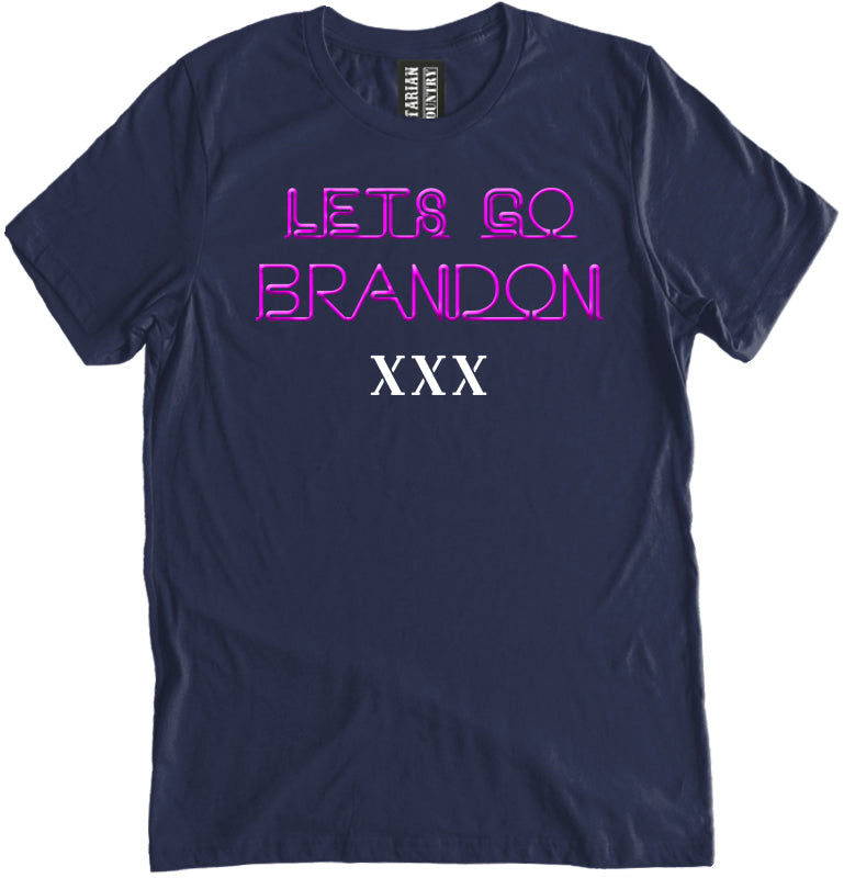Let's Go Brandon Neon Light Shirt by Libertarian Country