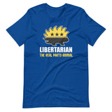 Libertarian The Real Party Animal Shirt