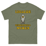 Legalize Recreational Nukes Heavy Cotton Shirt - Libertarian Country
