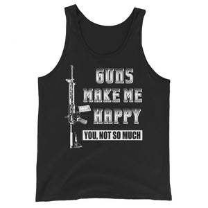 Guns Make Me Happy Tank Top