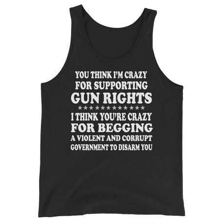 Supporting Gun Rights Tank Top