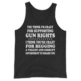 Supporting Gun Rights Tank Top - Libertarian Country