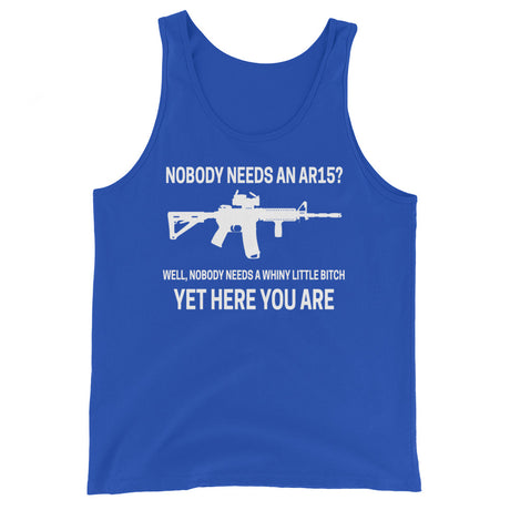 Nobody Needs an AR-15 Tank Top - Libertarian Country