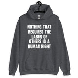 Nothing That Requires The Labor of Others Hoodie