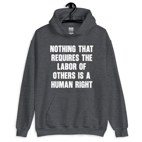 Nothing That Requires The Labor of Others Hoodie