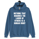 Nothing That Requires The Labor of Others Hoodie