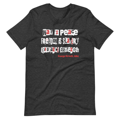 Orwell War is Peace Punk Shirt