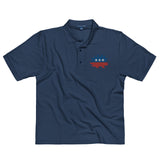 Libertarian Porcupine Embroidered Polo - Libertarian Country