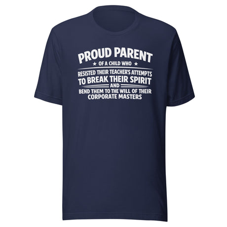 Proud Parent Of A Defiant Student Shirt