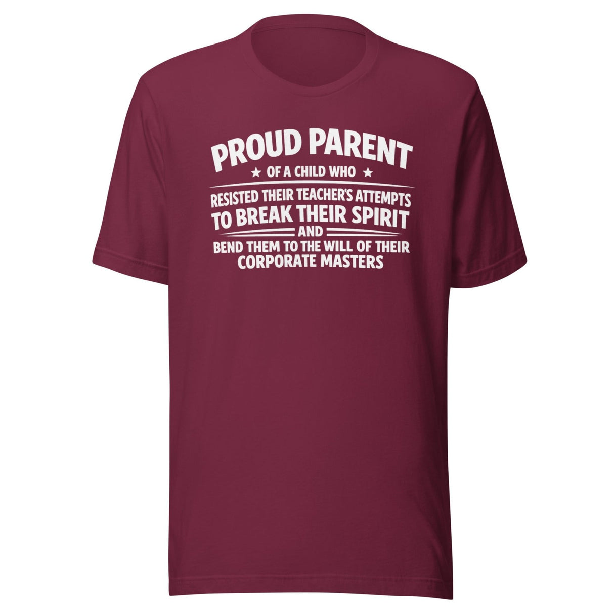 Proud Parent Of A Defiant Student Shirt