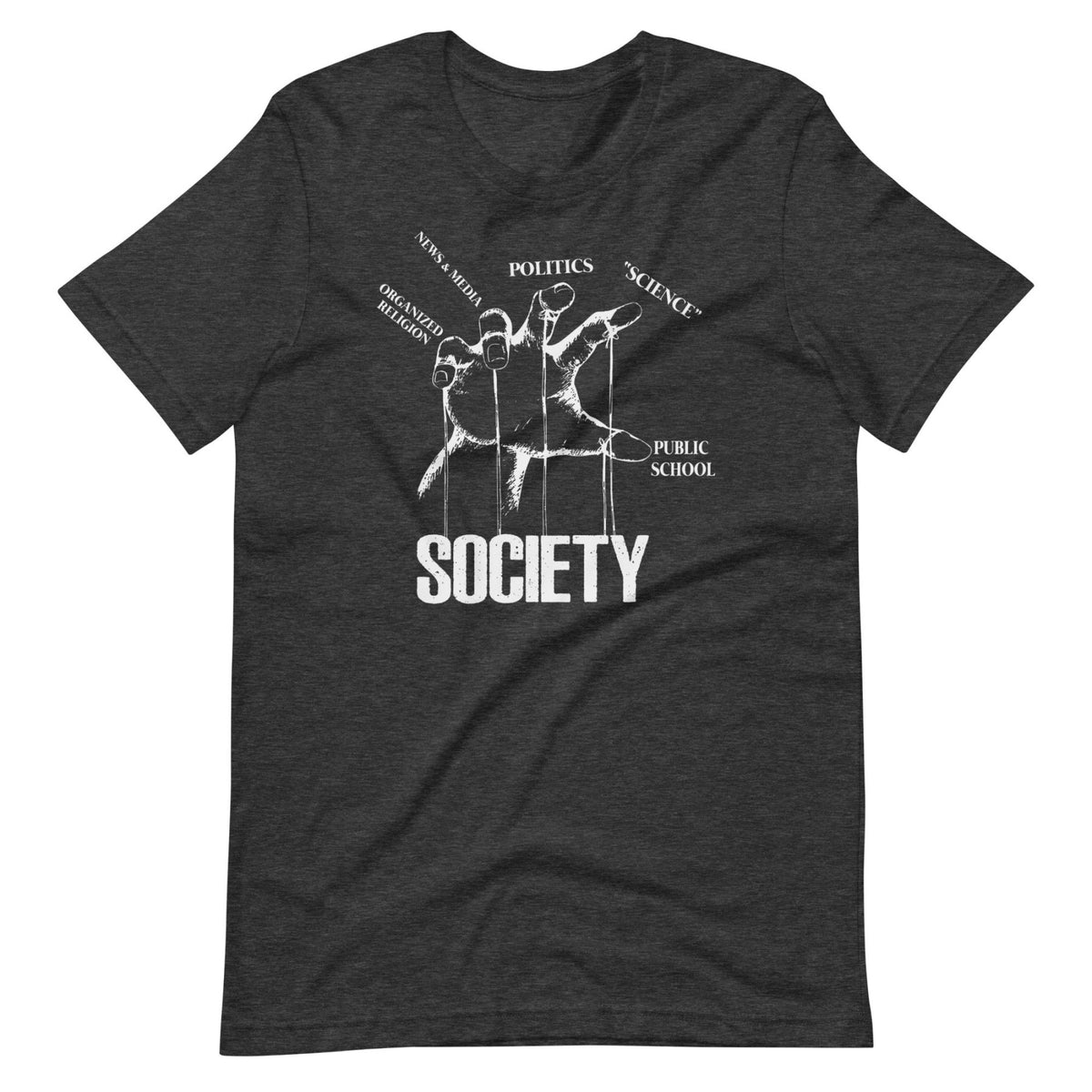 String Puppet Society Puppet On A String Society Political Shirt – Libertarian Country