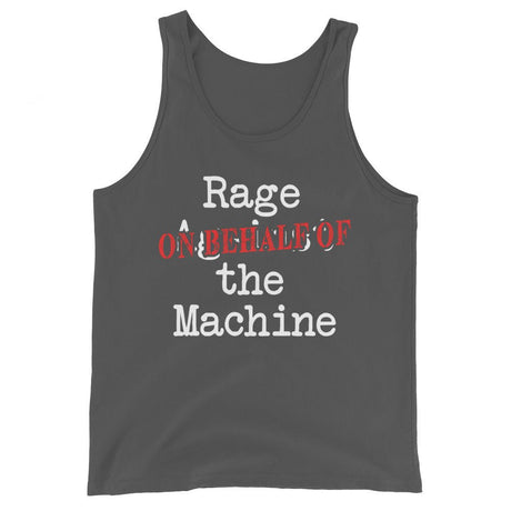 Rage on Behalf of The Machine Parody Premium Tank Top