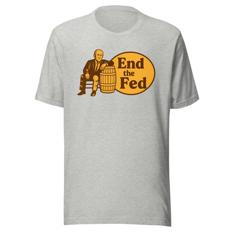Ron Paul End The Fed Cracker Barrel Parody Shirt